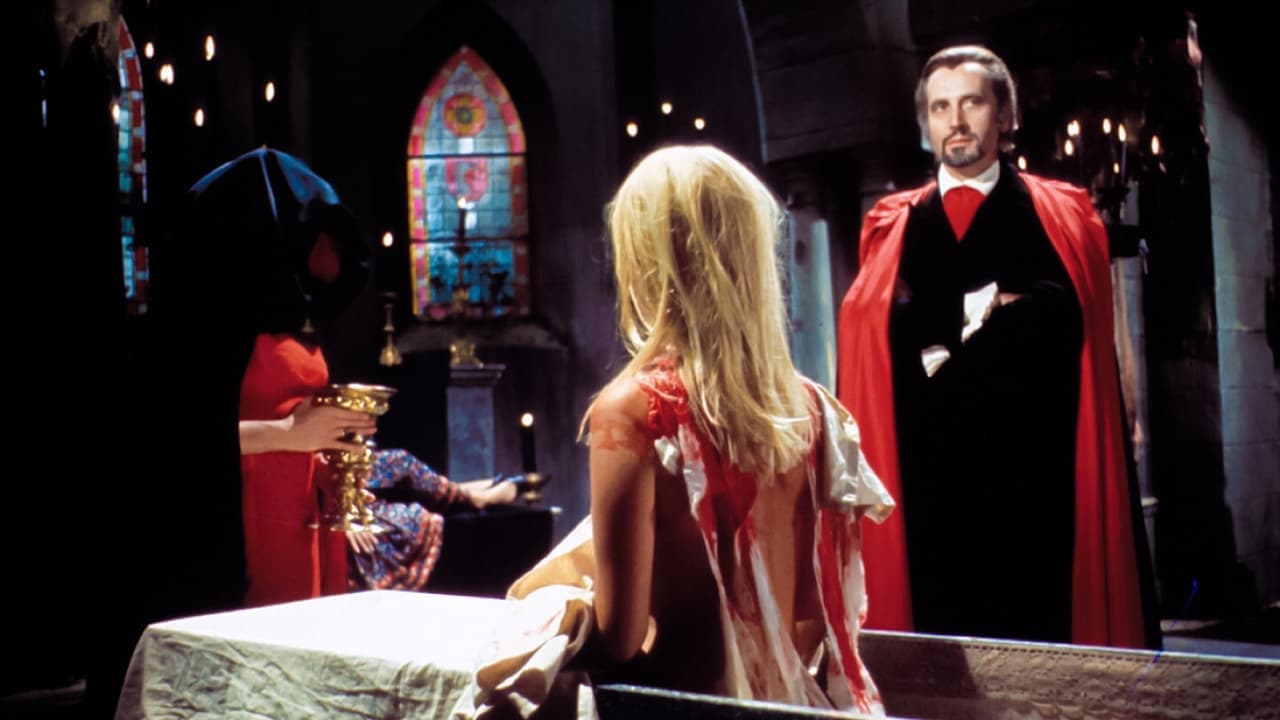 Szene aus Nur Vampire küssen blutig