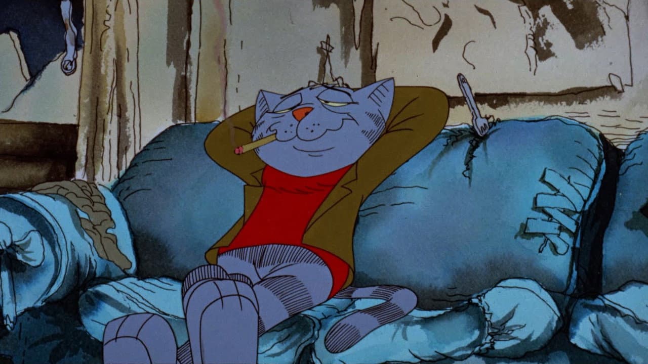 Szene aus Die neun Leben von Fritz the Cat