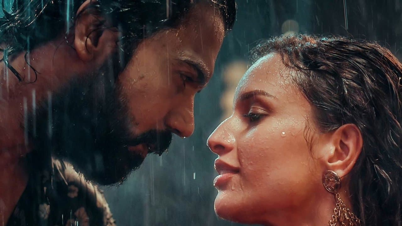 Szene aus Vicky Vidya Ka Woh Wala Video