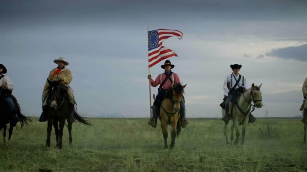 Szene aus Krieg und Show - Die Schlacht am Little Bighorn