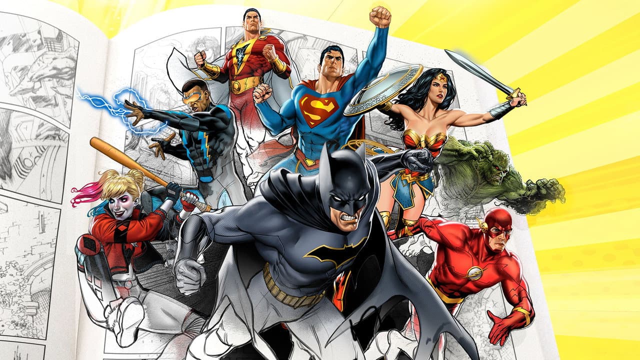 Szene aus Superpowered: The DC Story