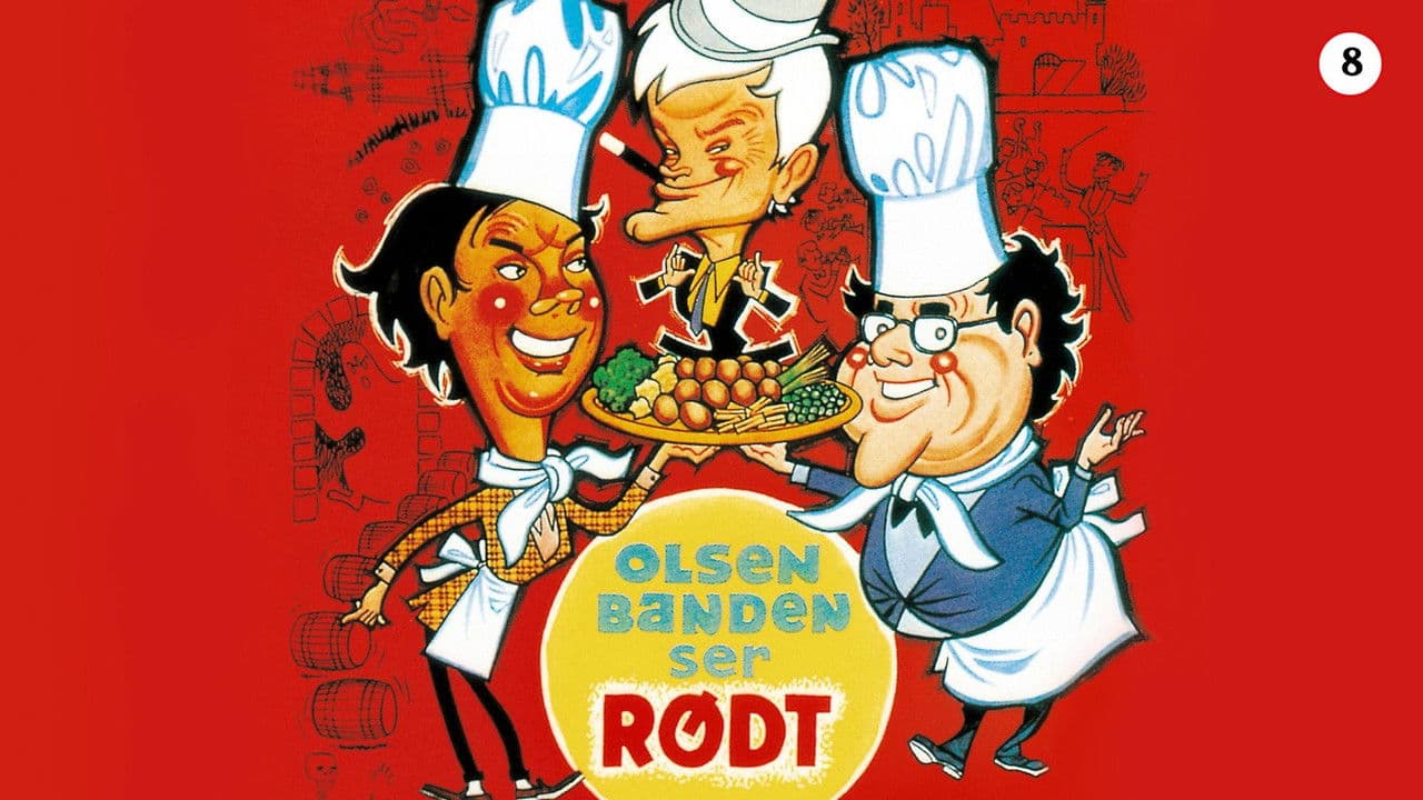 Szene aus Die Olsenbande sieht rot
