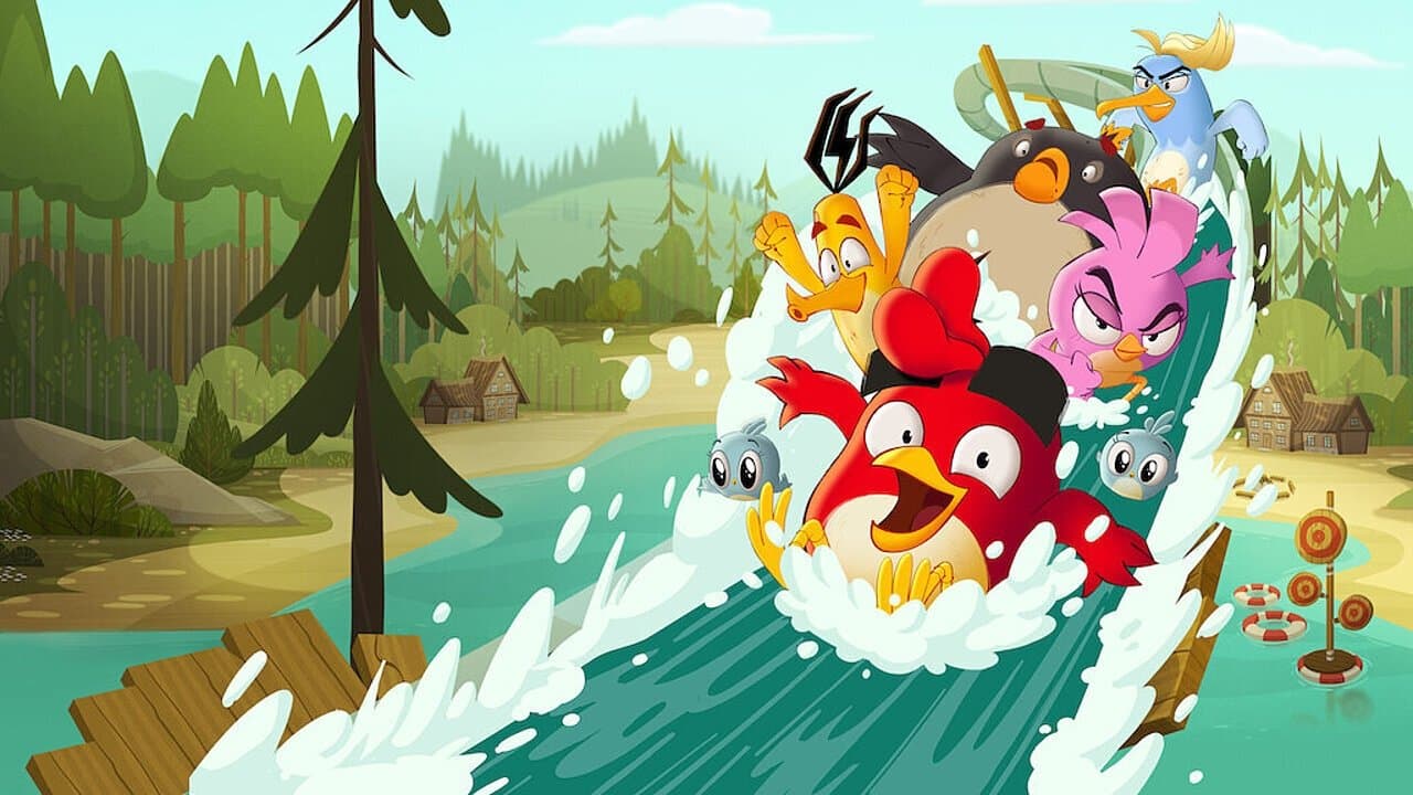 Szene aus Angry Birds: Verrückter Sommer