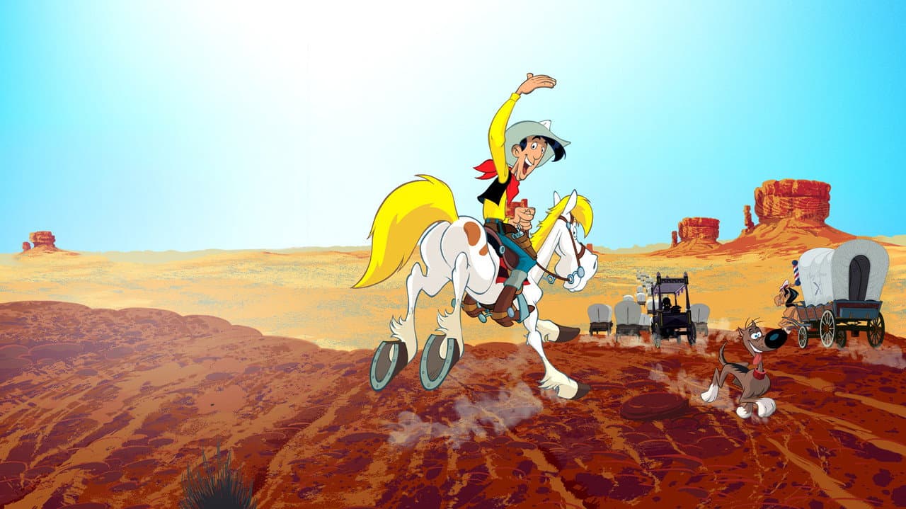 Szene aus Auf in den Westen, Lucky Luke!