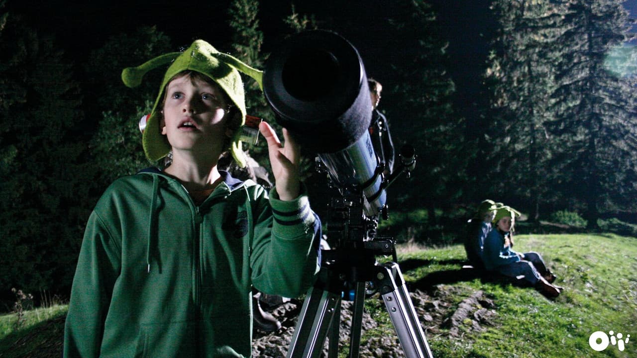Szene aus Svein og Rotta og UFO-mysteriet