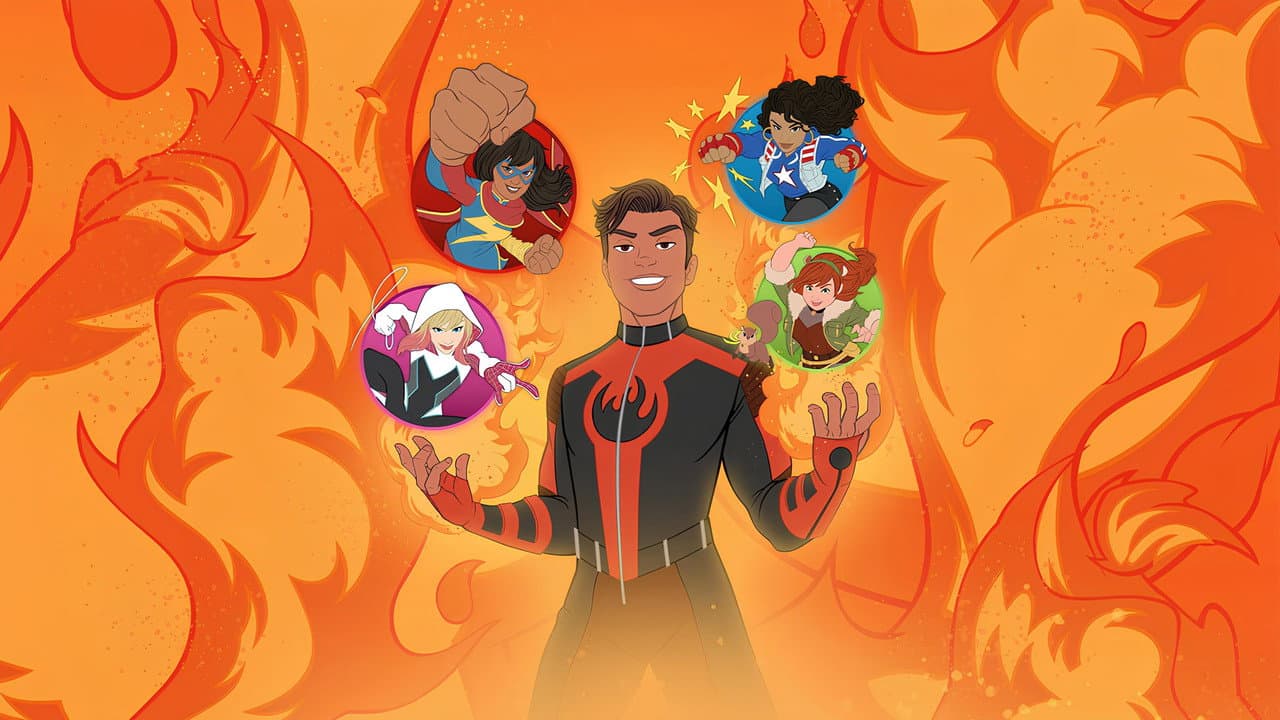 Szene aus Marvel Rising: Spiel mit dem Feuer