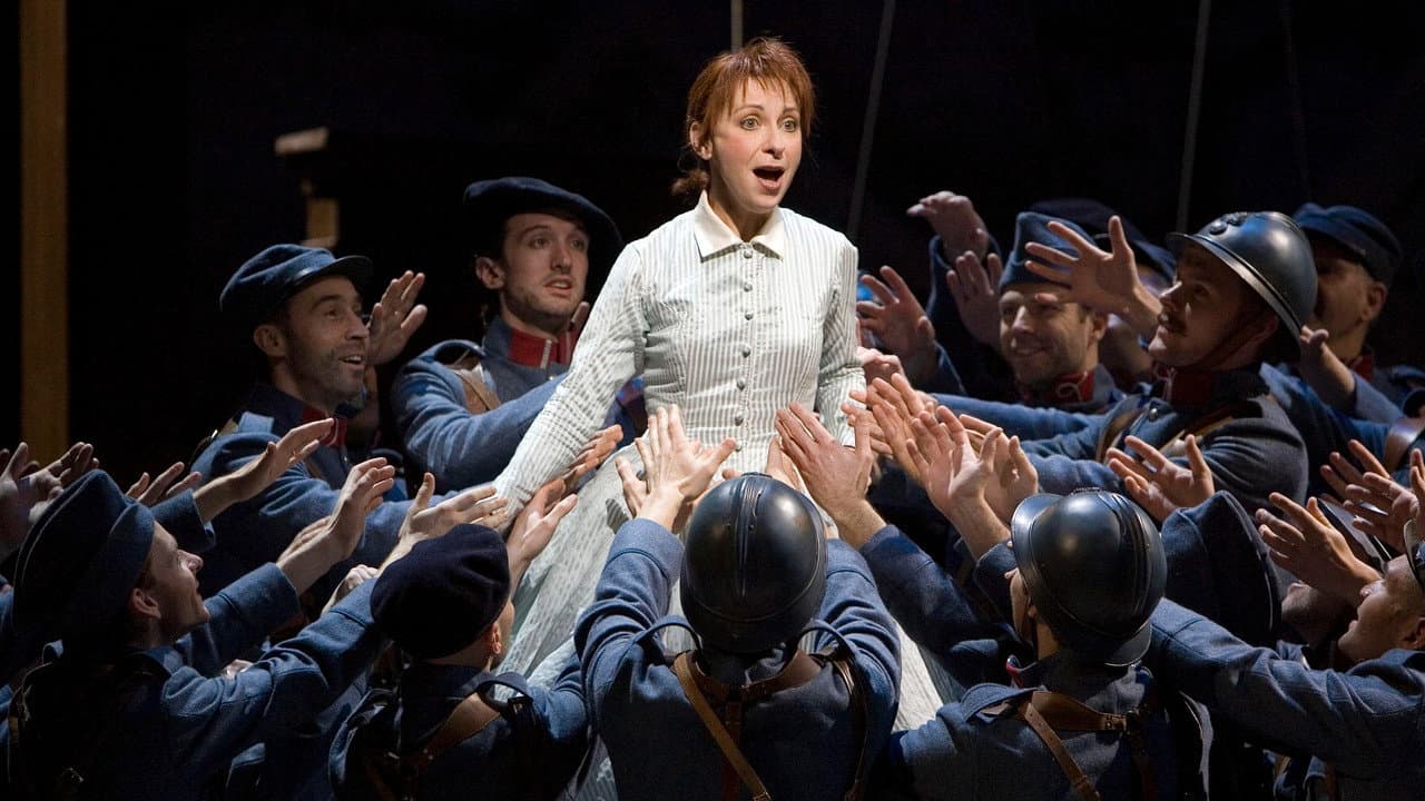 Szene aus La Fille du Régiment - Metropolitan Opera