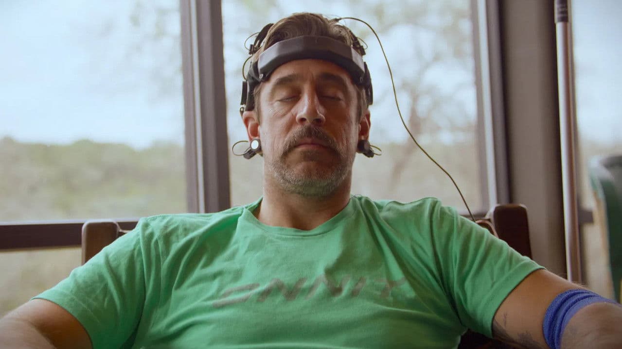Szene aus Das Football-Rätsel: Aaron Rodgers