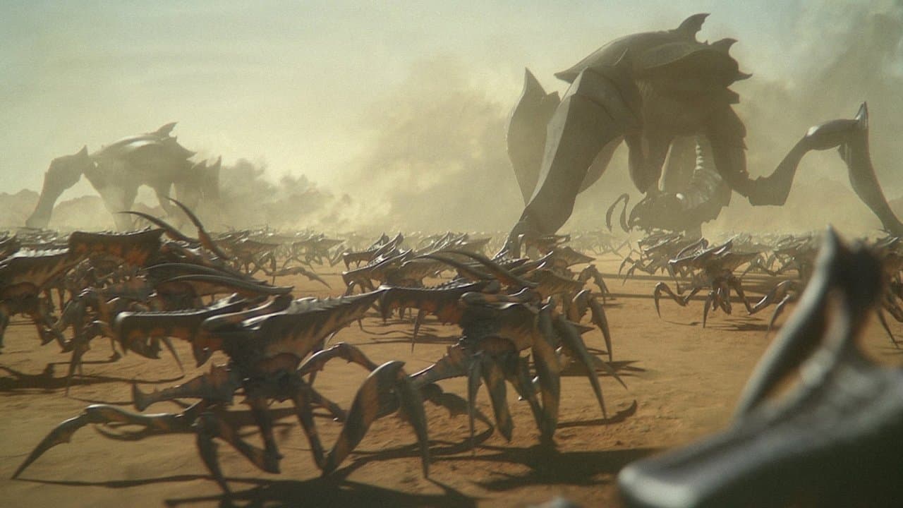 Szene aus Starship Troopers: Traitor of Mars