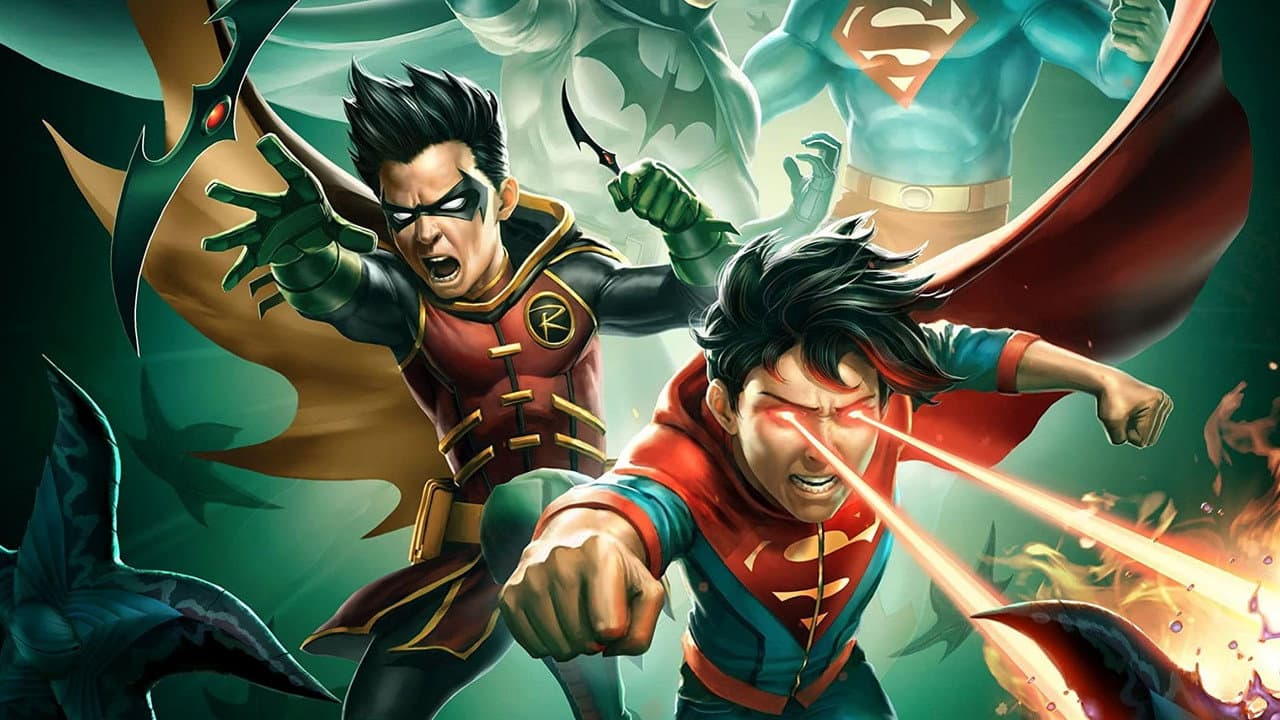 Szene aus Batman und Superman: Kampf der Supersöhne