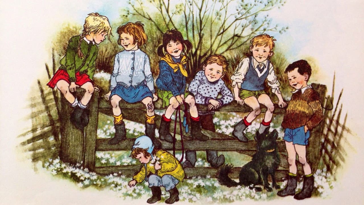 Szene aus Die Kinder von Bullerbü