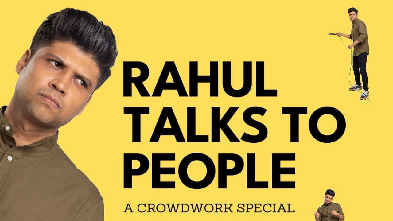 Szene aus Rahul Talks to People
