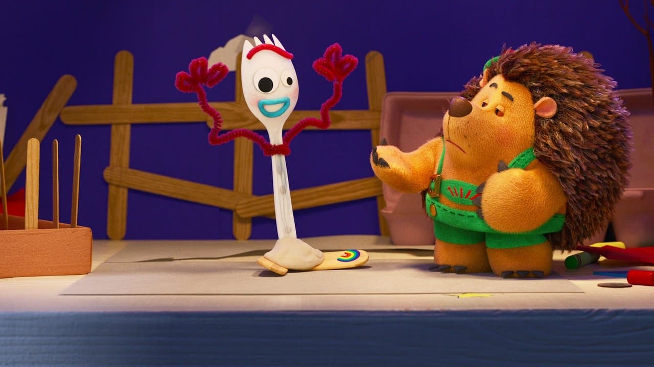 Szene aus Forky hat eine Frage - Was ist Kunst?