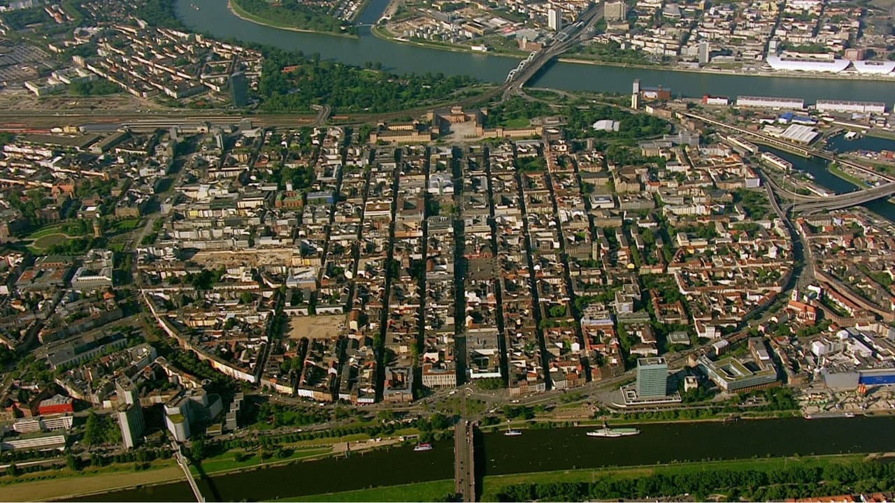 Szene aus Baden-Württemberg von oben