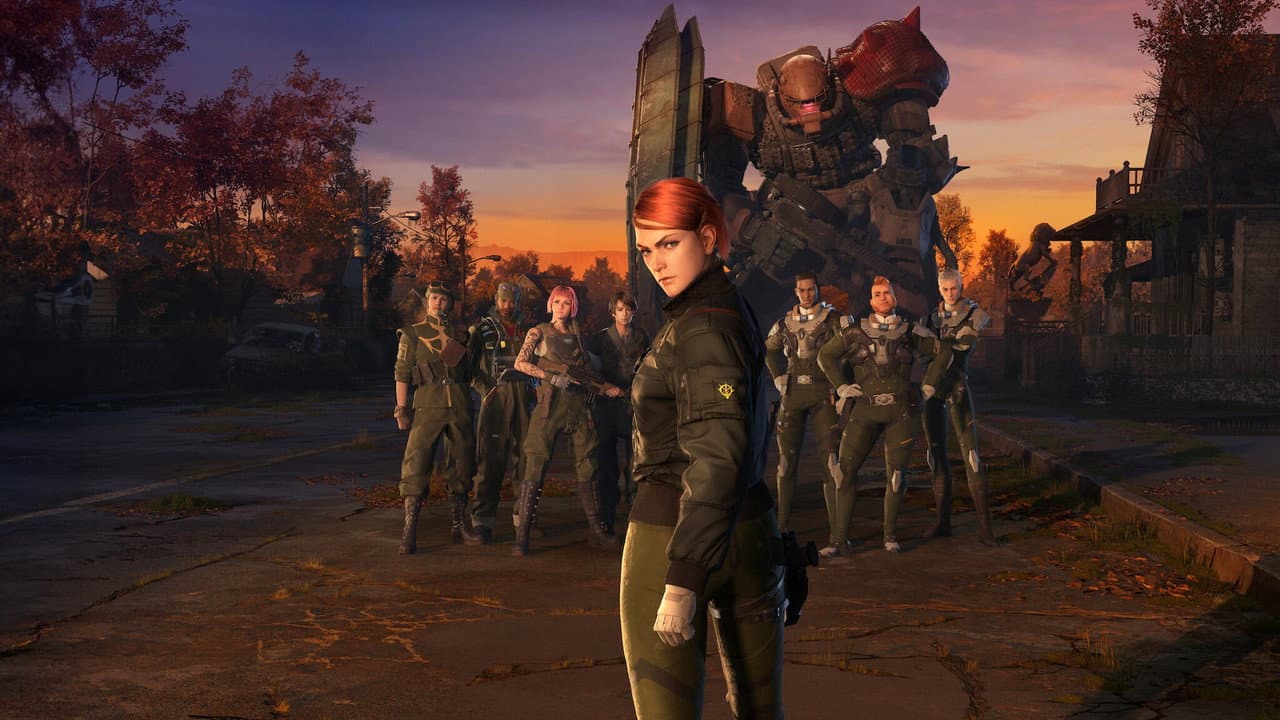 Szene aus Gundam: Requiem for Vengeance