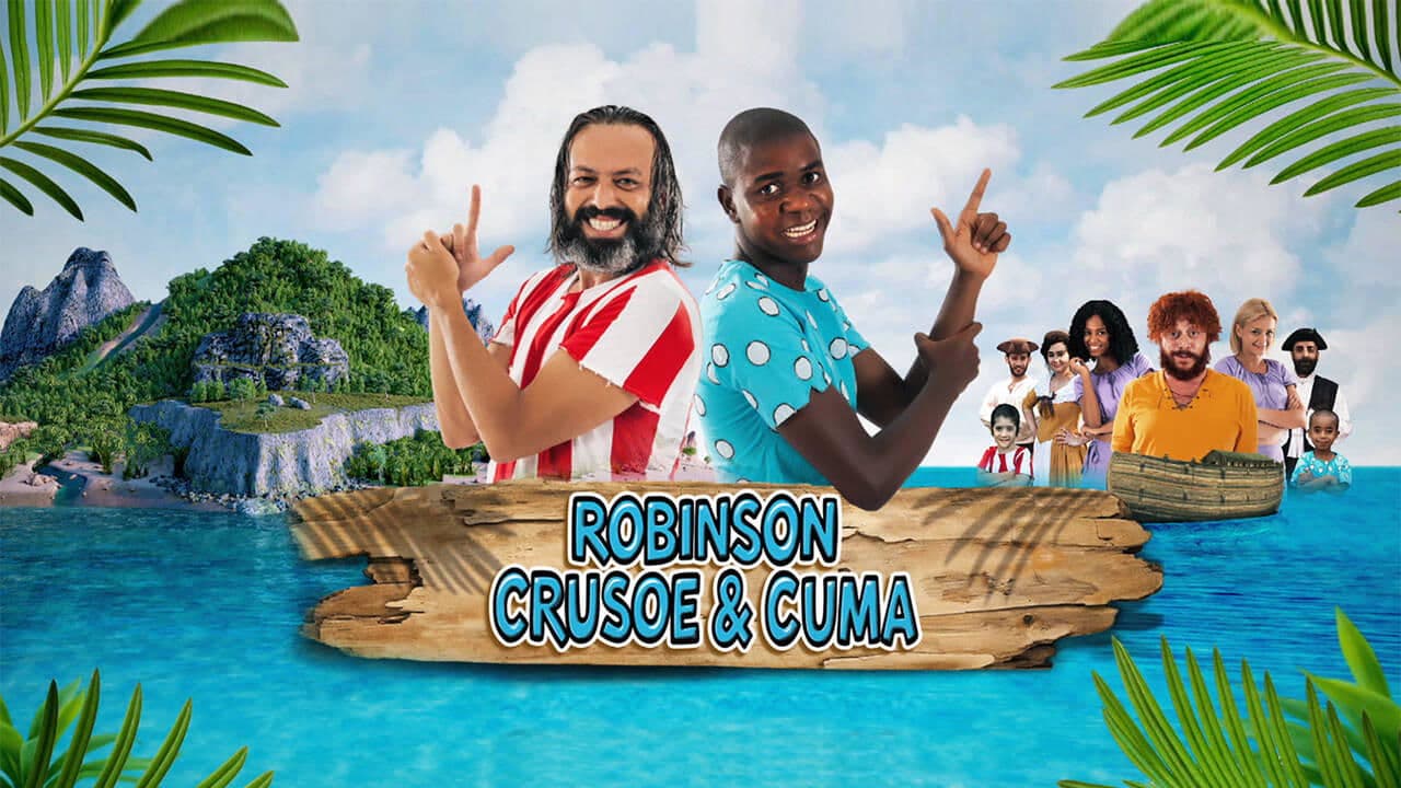 Szene aus Robinson Crusoe ve Cuma