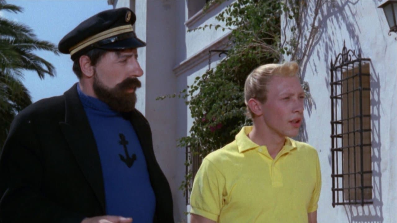 Szene aus Tim und Struppi und die blauen Orangen