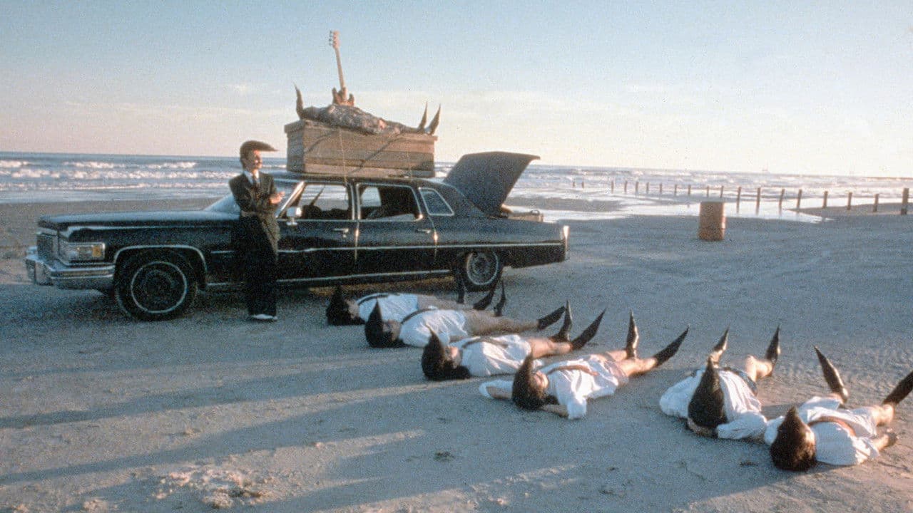 Szene aus Leningrad Cowboys Go America