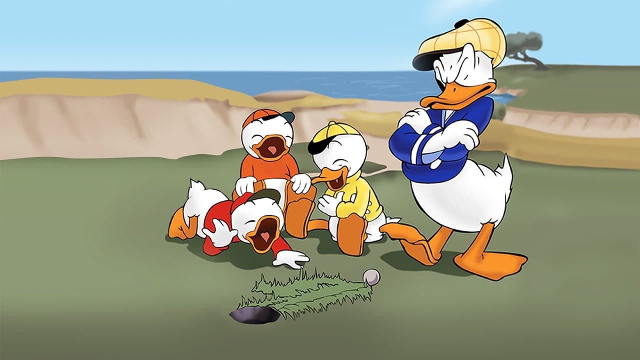Szene aus Donald spielt Golf