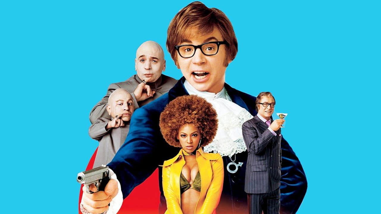 Szene aus Austin Powers in Goldständer
