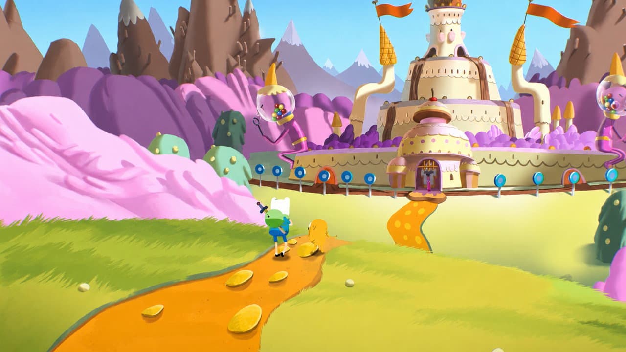 Szene aus Adventure Time: Side Quests