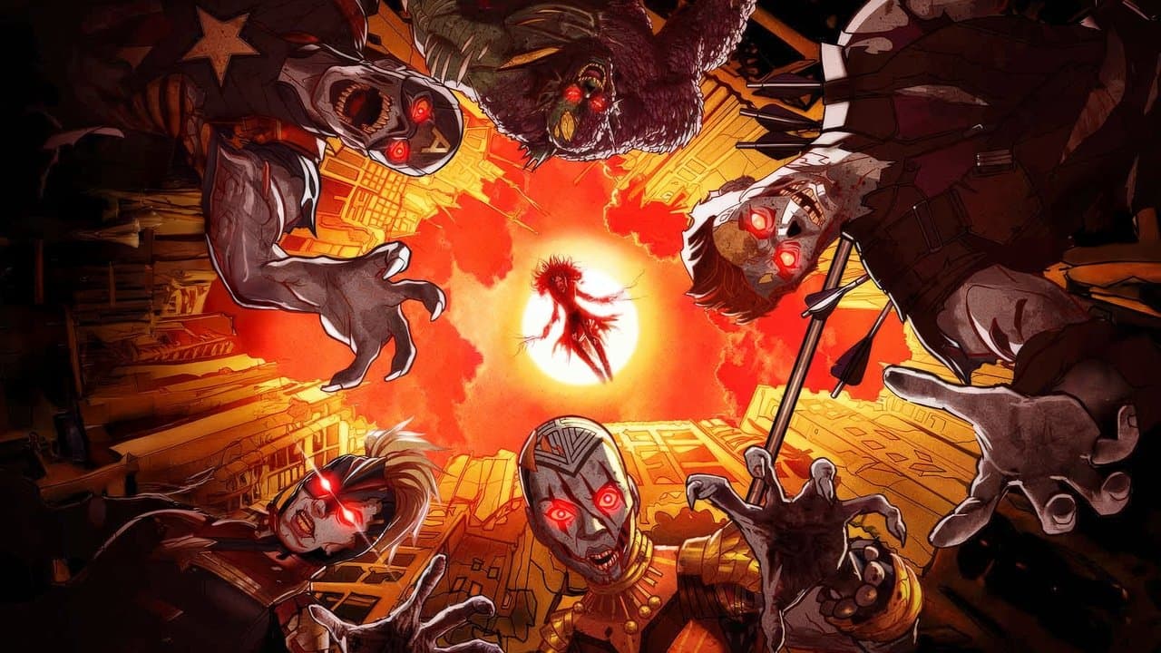 Szene aus Marvel Zombies