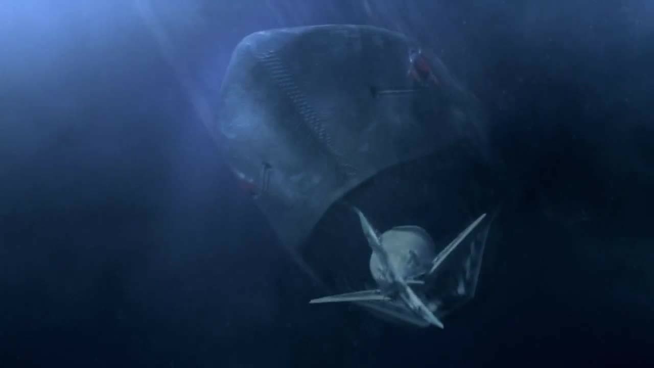 Szene aus Mega Shark vs. Mecha Shark