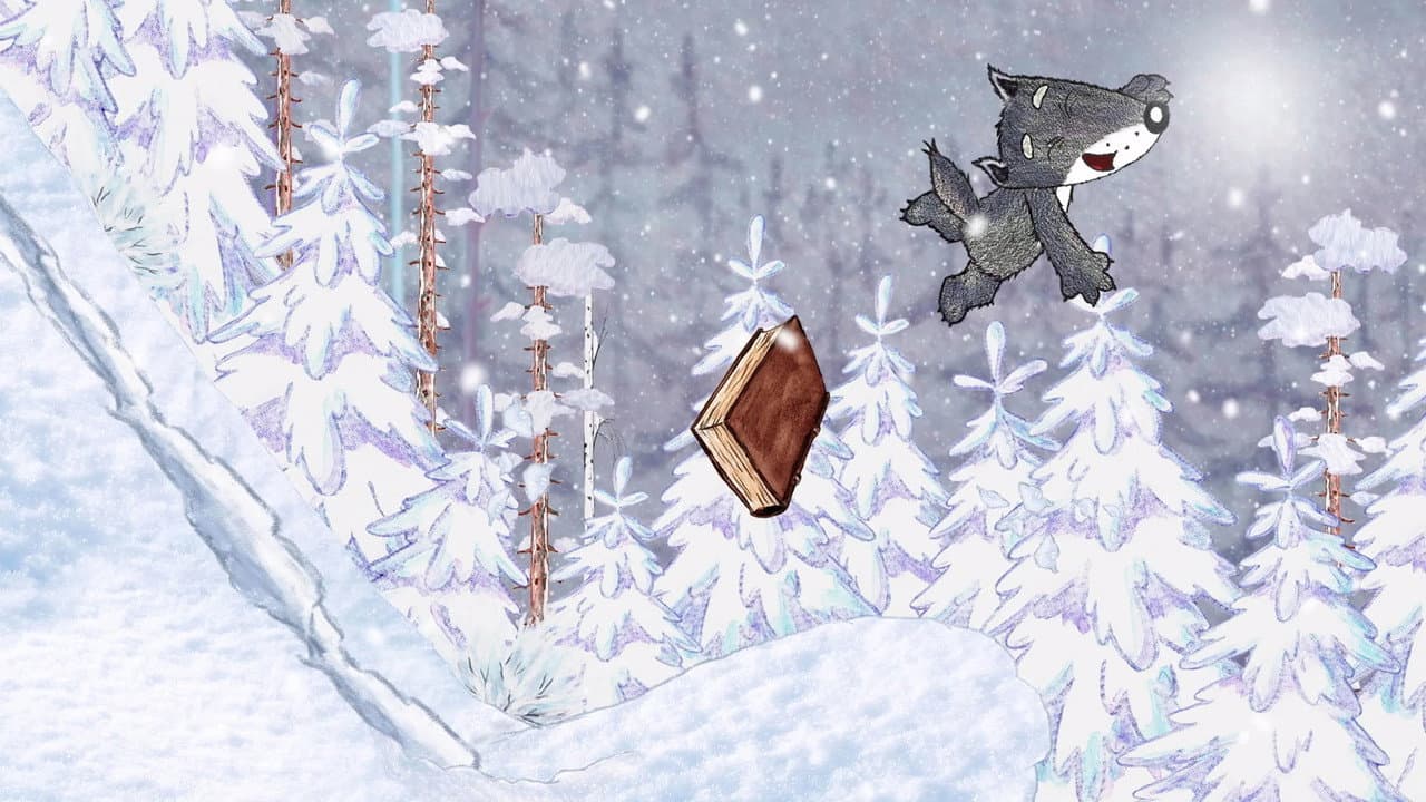 Szene aus Den vesle grå ulven - En vinterhistorie