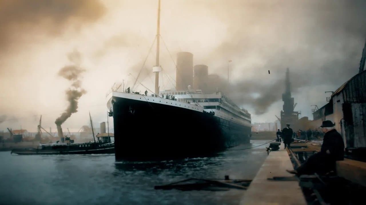 Szene aus Die Titanic in Farbe