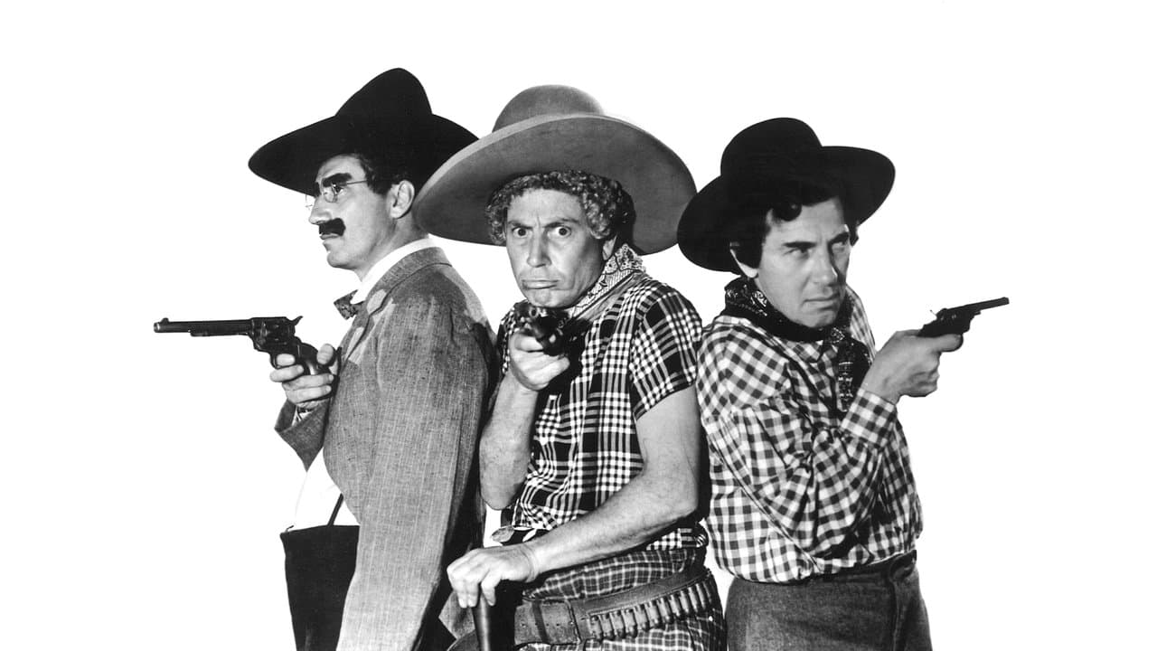 Szene aus Marx Brothers - Go West