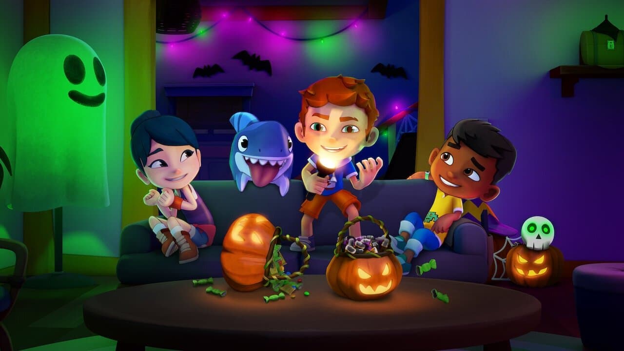 Szene aus Sharkdog’s Fintastic Halloween