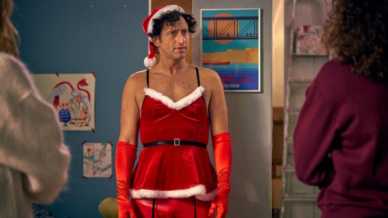 Szene aus Zwei Weihnachtsmänner sind einer zu viel