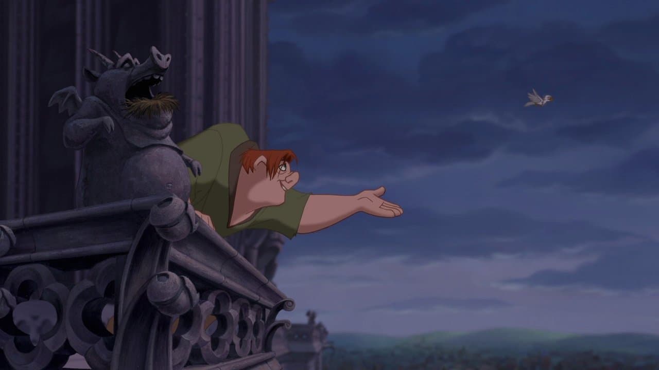 Szene aus Der Glöckner von Notre Dame
