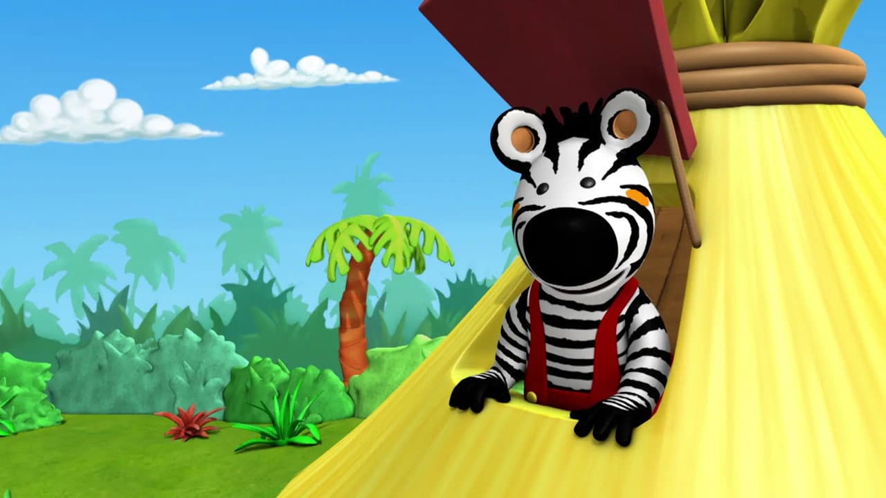 Szene aus Zigby, das Zebra