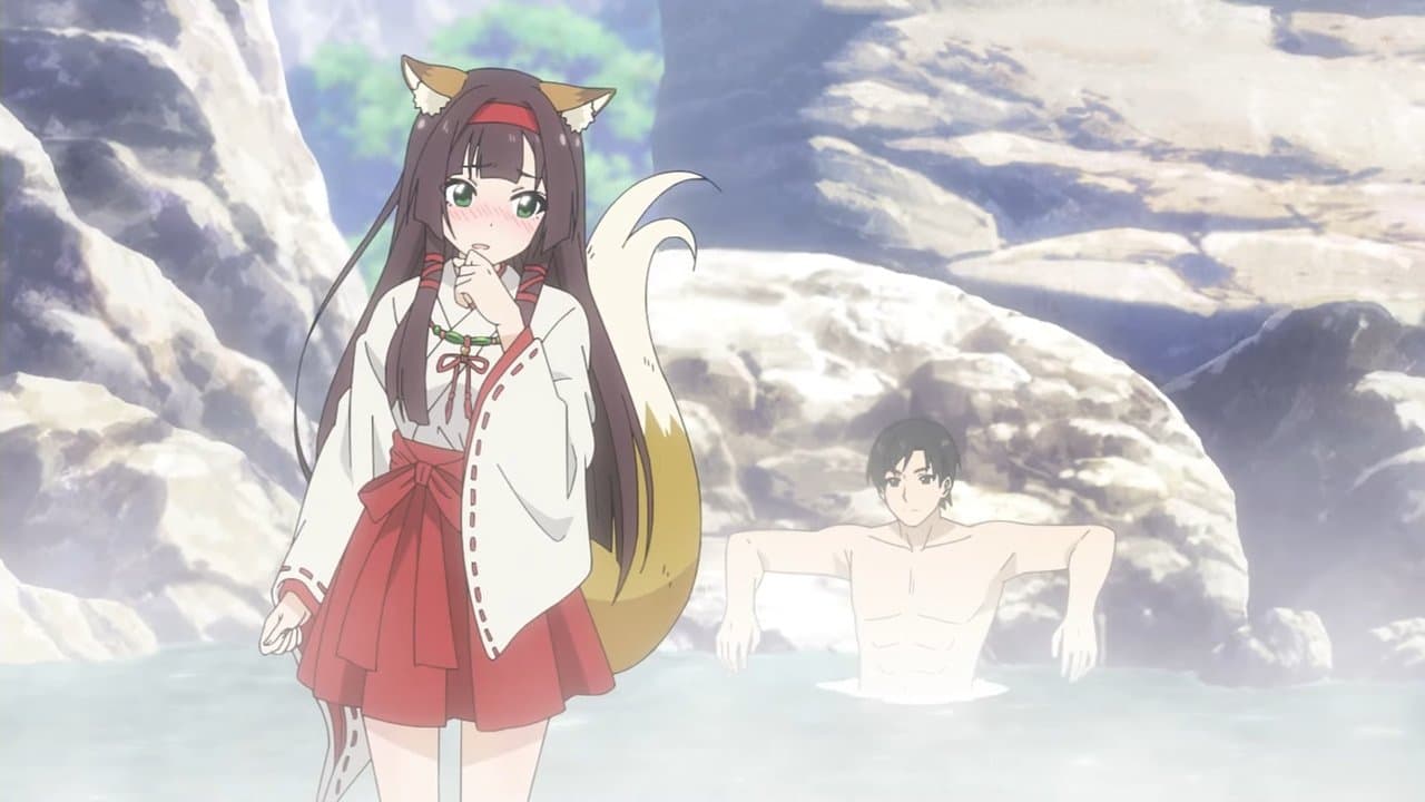 Szene aus Isekai Onsen Paradise