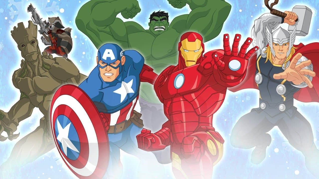 Szene aus Marvel Superhelden Abenteuer: Frostige Weihnachten