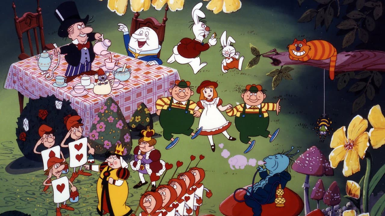 Szene aus Alice im Wunderland
