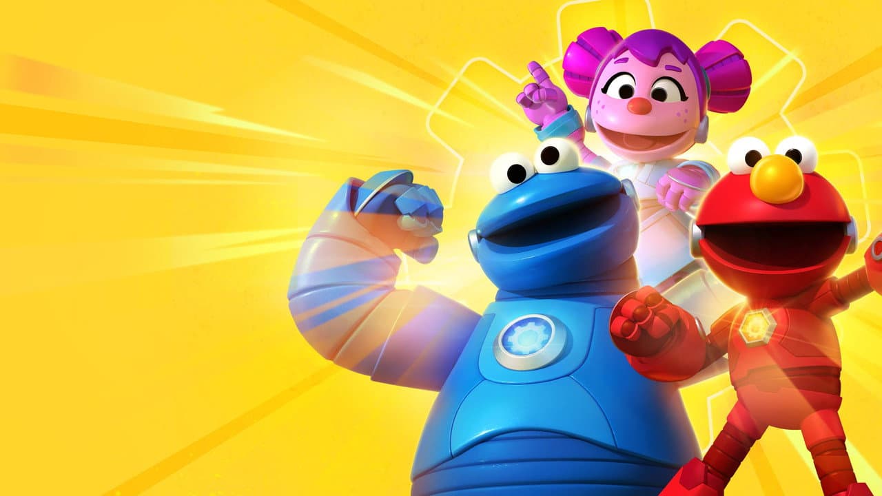 Szene aus Sesame Street’s Mecha Builders