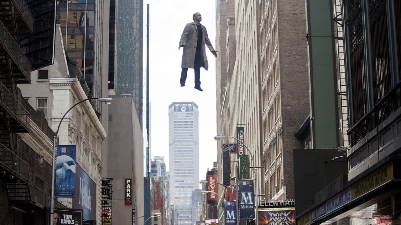 Szene aus Birdman oder (Die unverhoffte Macht der Ahnungslosigkeit)