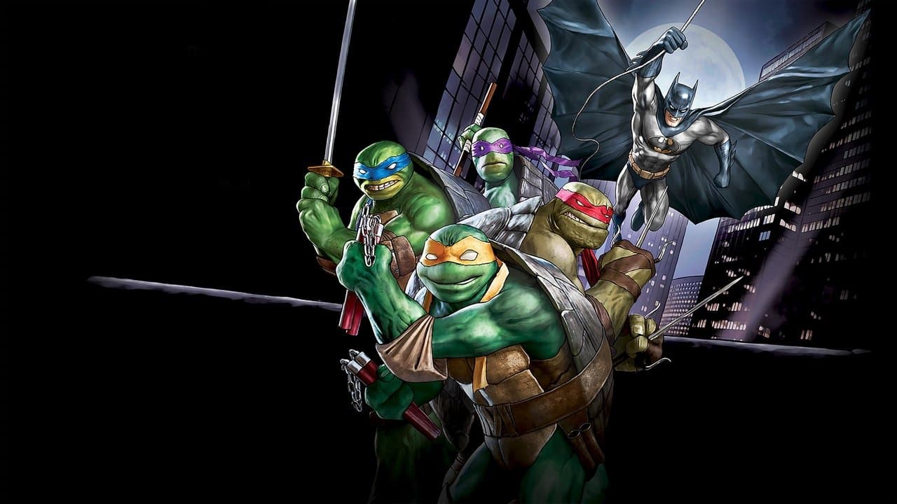 Szene aus Batman vs. Teenage Mutant Ninja Turtles