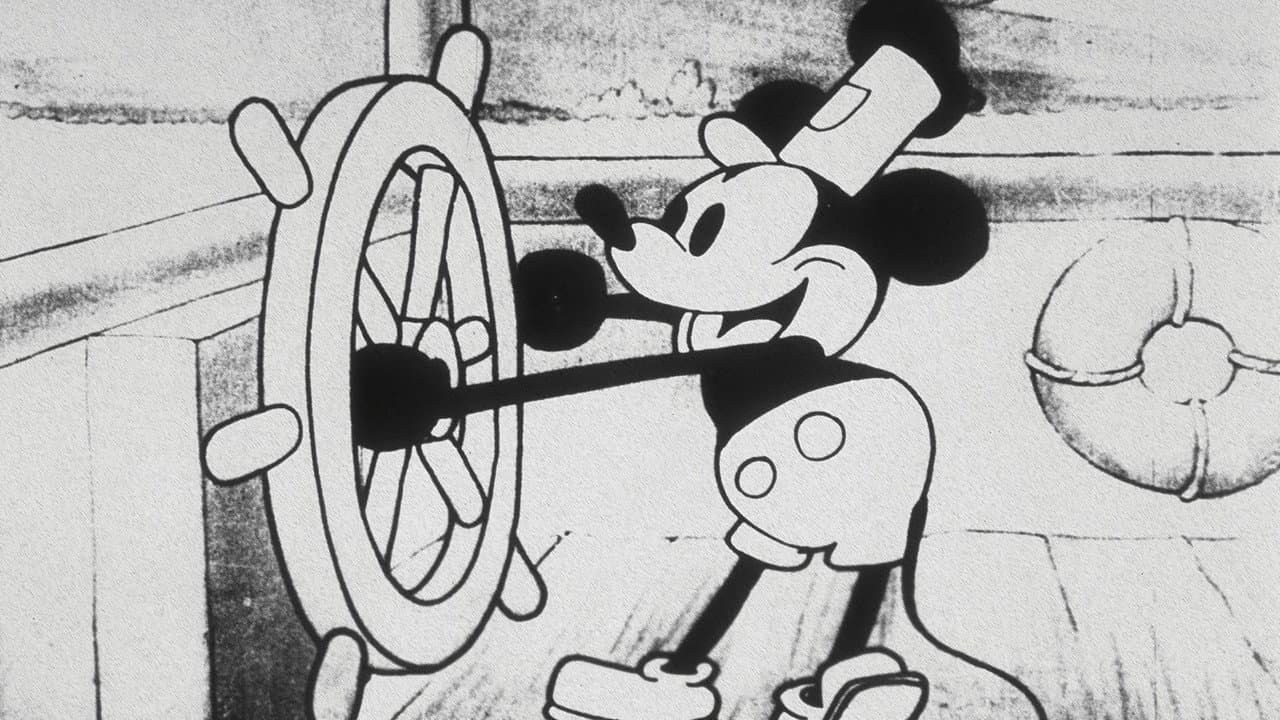Szene aus Steamboat Willie