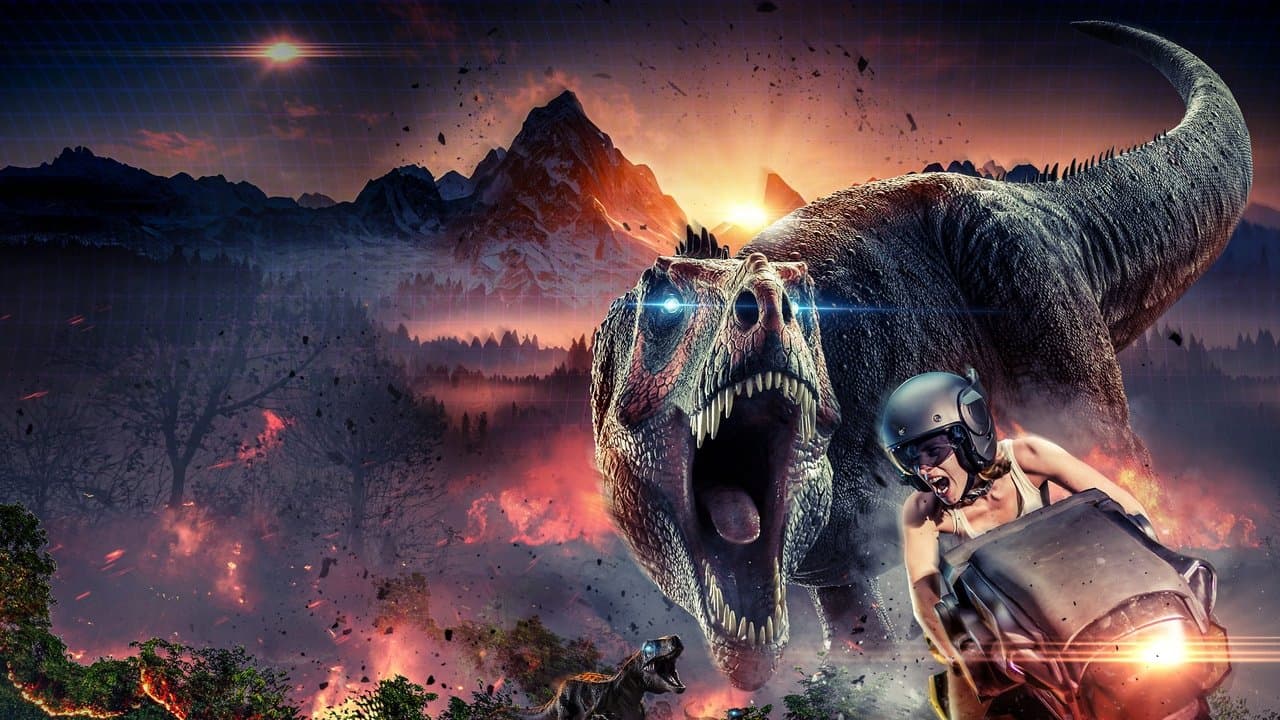 Szene aus The Jurassic Games: Extinction