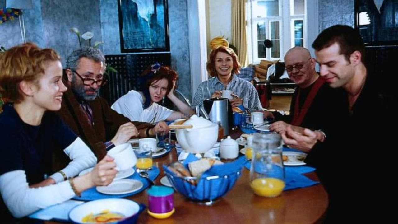 Szene aus Zimmer mit Frühstück