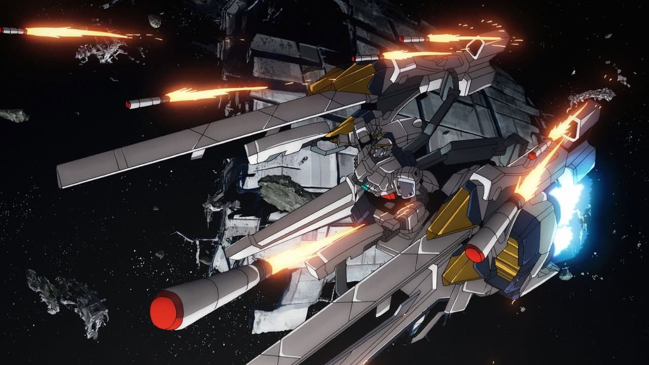 Szene aus Mobile Suit Gundam Narrative