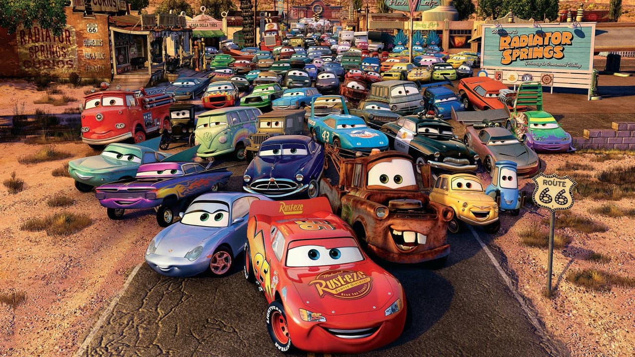 Szene aus Cars