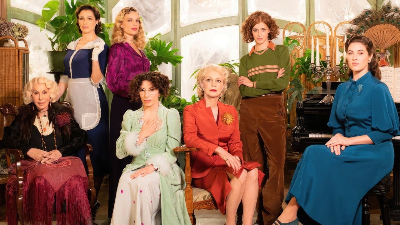 Szene aus 7 Women and a Murder