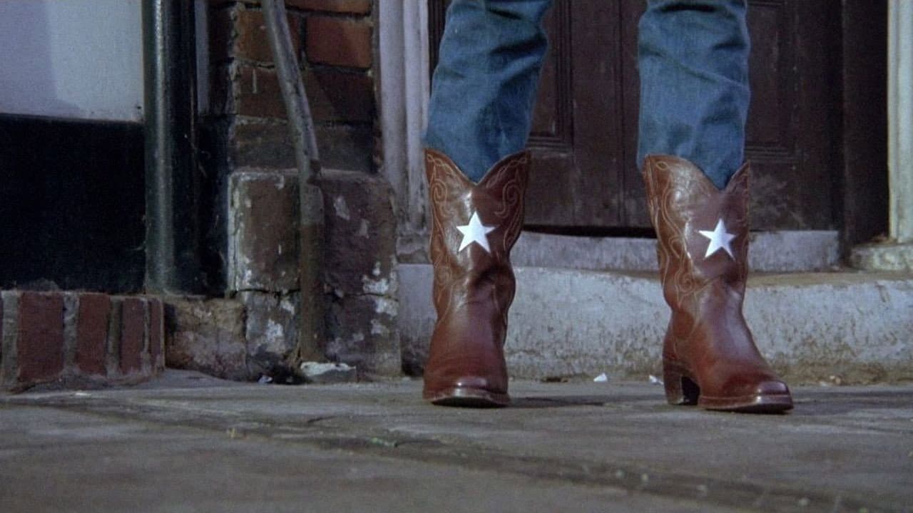 Szene aus Stiefel, die den Tod bedeuten