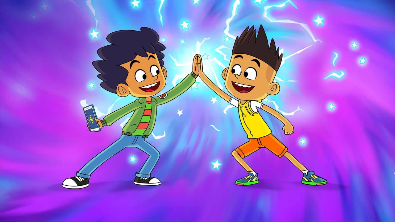 Szene aus Die verzwickten Zeitreisen von Sammy und Raj