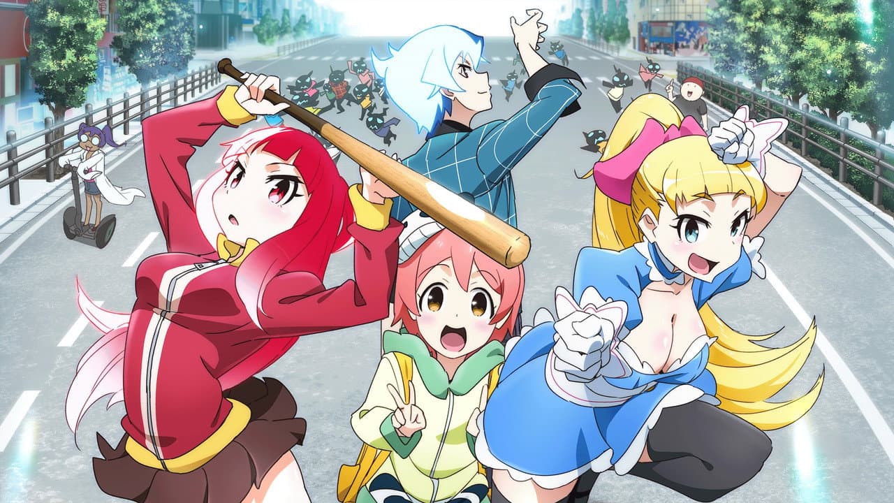 Szene aus Akiba’s Trip: The Animation
