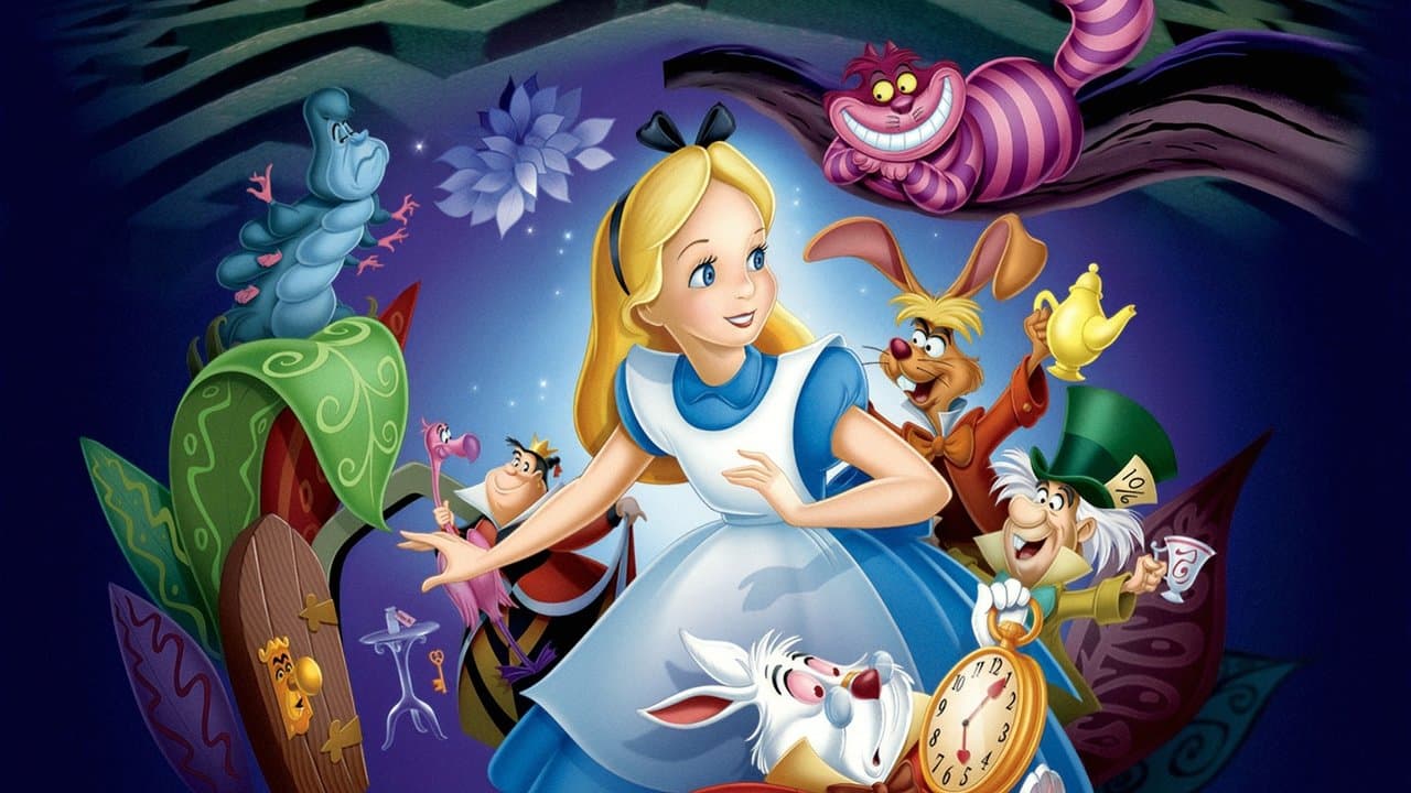 Szene aus Alice im Wunderland